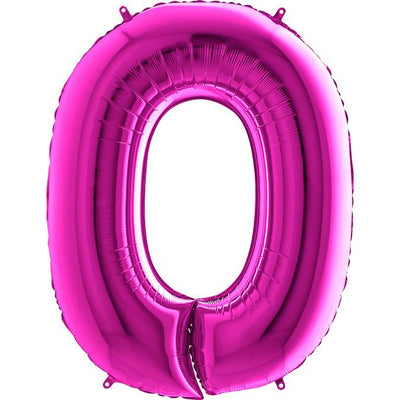 Air Fill Number Balloon - Purple