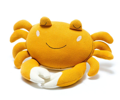 Best Years Knitted Organic Crab Toy