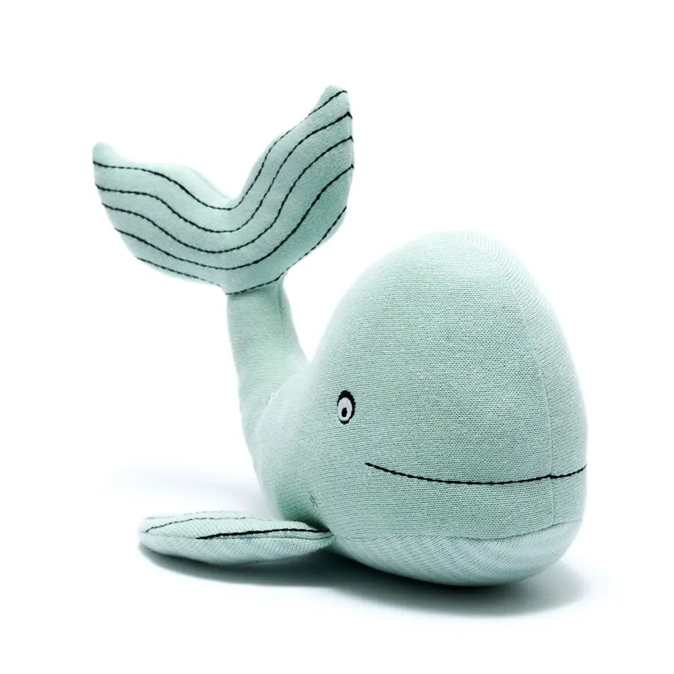 Best Years Knitted Organic Whale Toy