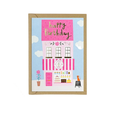 Cake Shop Birthday Card