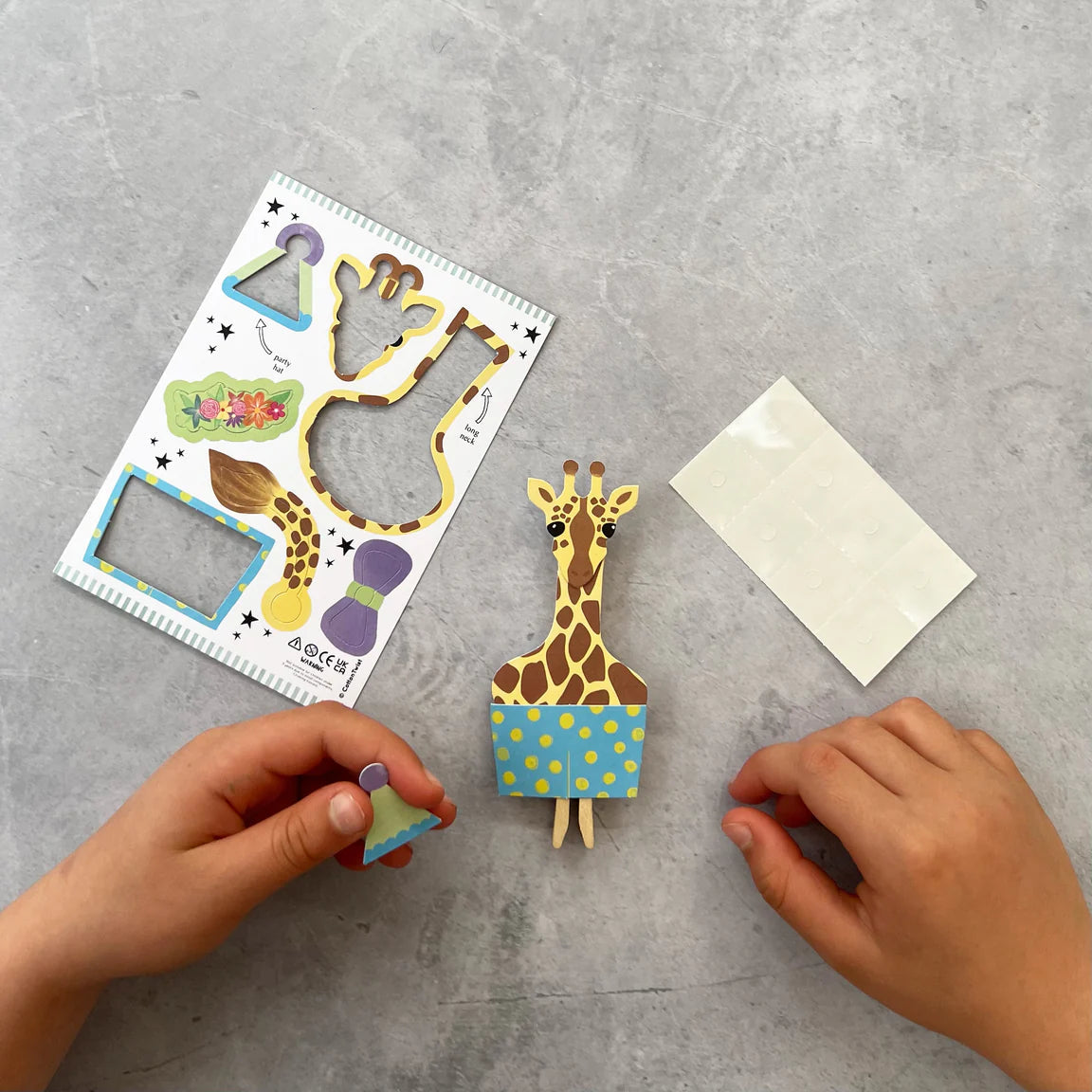 Cotton Twist Make Your Own Giraffe Craft Set