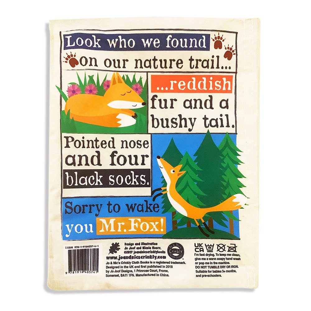 Crinkly Newspaper Book Nature Trail