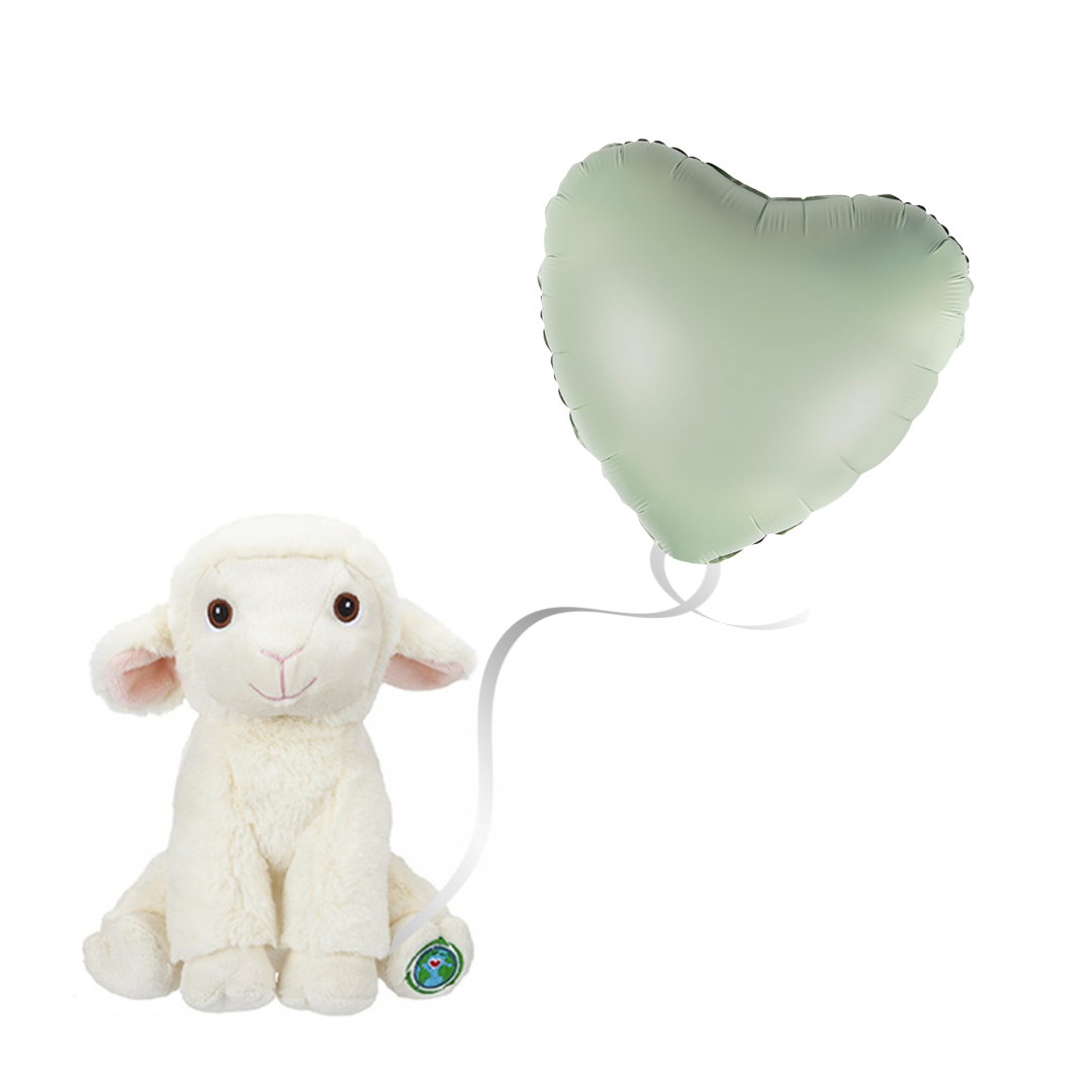 Cuddly Lamb & Balloon Gift Set