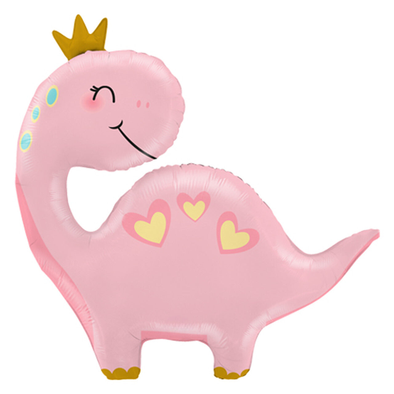 Cute Pink Dinosaur Balloon
