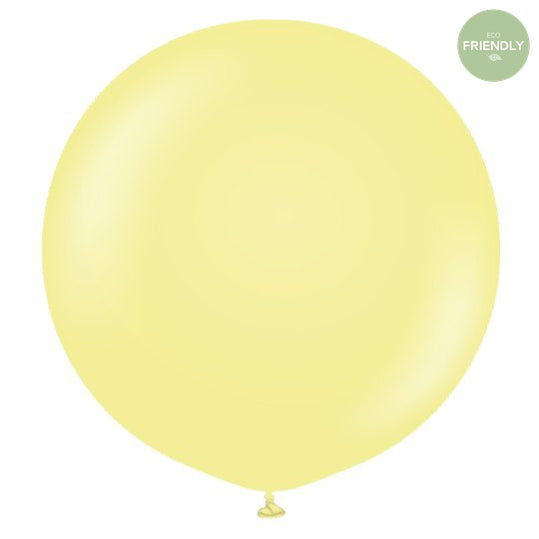Eco Giant Balloon - Macaron Yellow