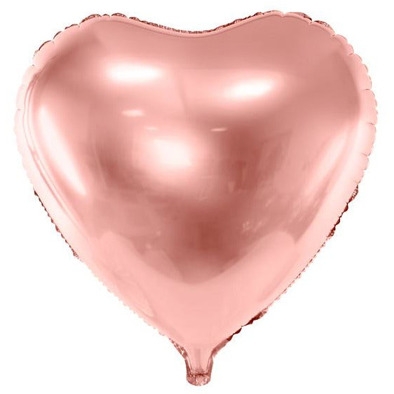 Foil Balloon Heart - Rose Gold