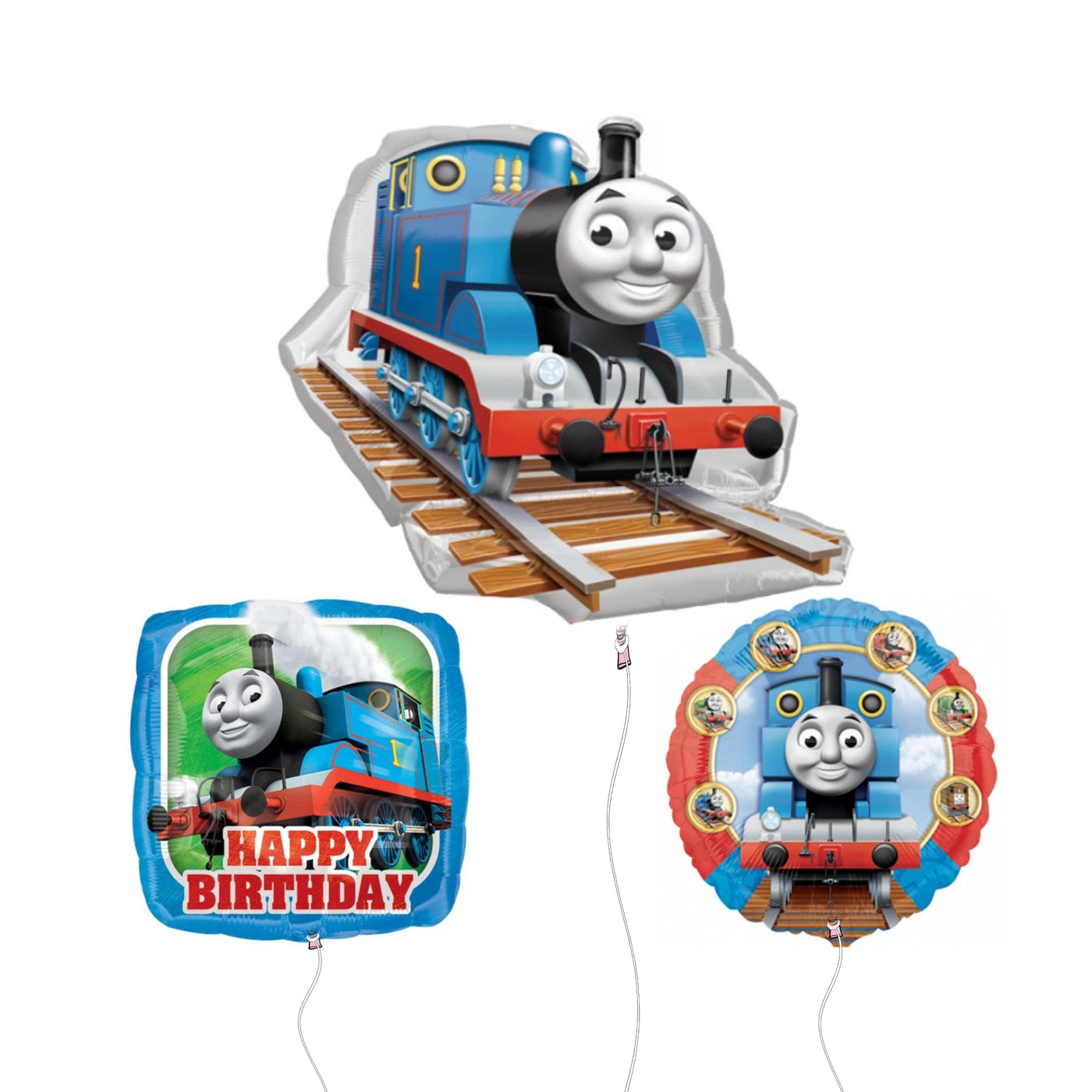 Giant Inflated Thomas Balloon Bunch