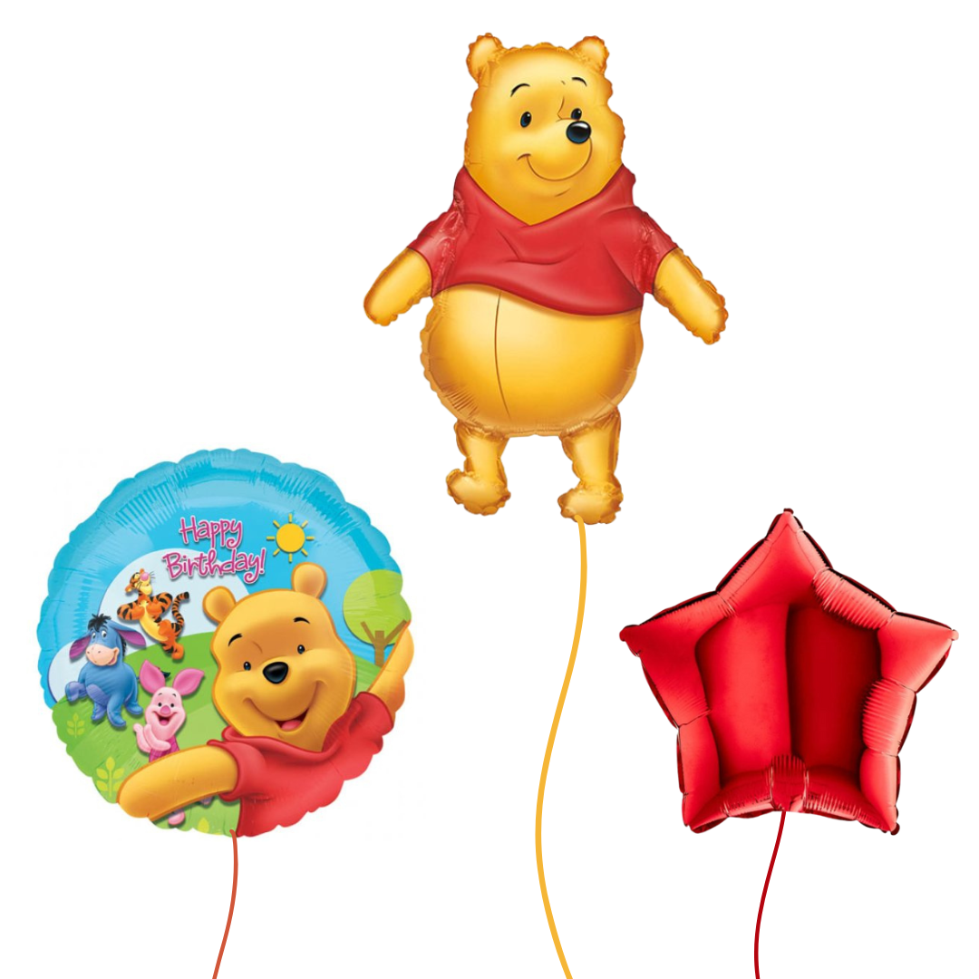 Giant Inflated Winnie The Pooh Balloon Set