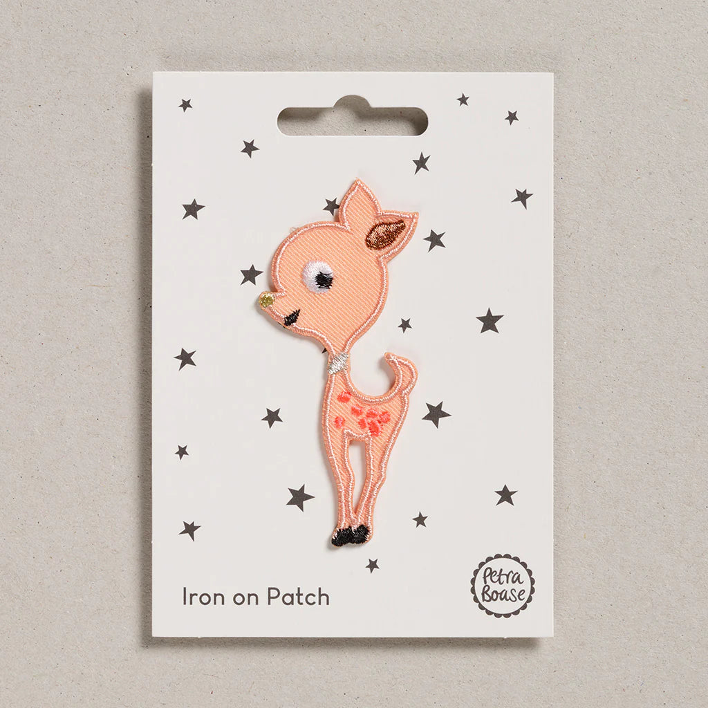 Iron on Patch - Baby Deer By Petra Boase