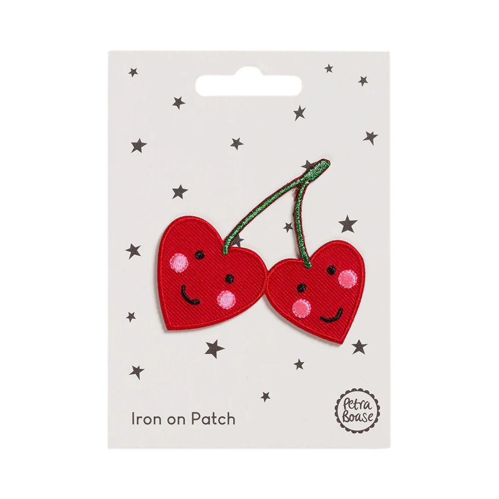Iron on Patch - Cherries by Petra Boase