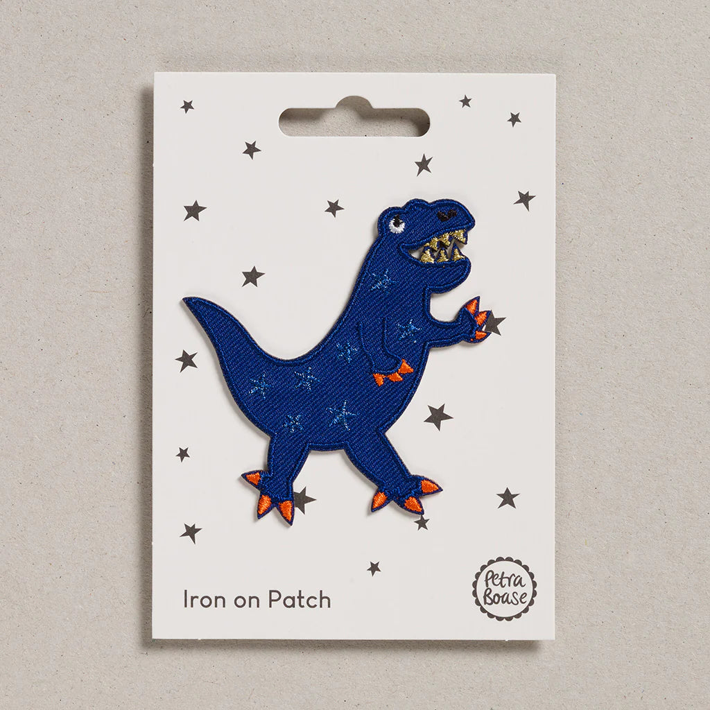 Iron on Patch - Dinosaur by Petra Boase