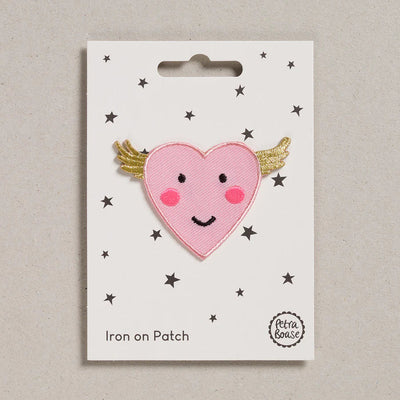 Iron on Patch - Flying Heart By Petra Boase