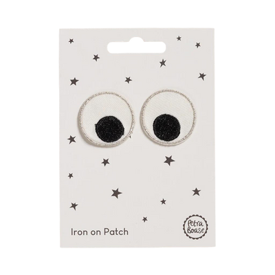 Iron on Patch - Googly Eyes by Petra Boase
