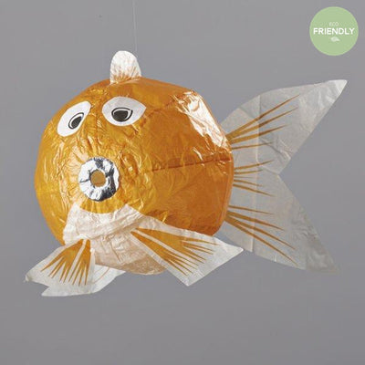 Japanese Paper Balloon - Orange Fish