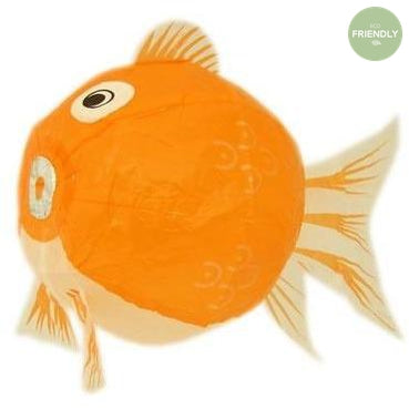 Japanese Paper Balloon - Orange Fish