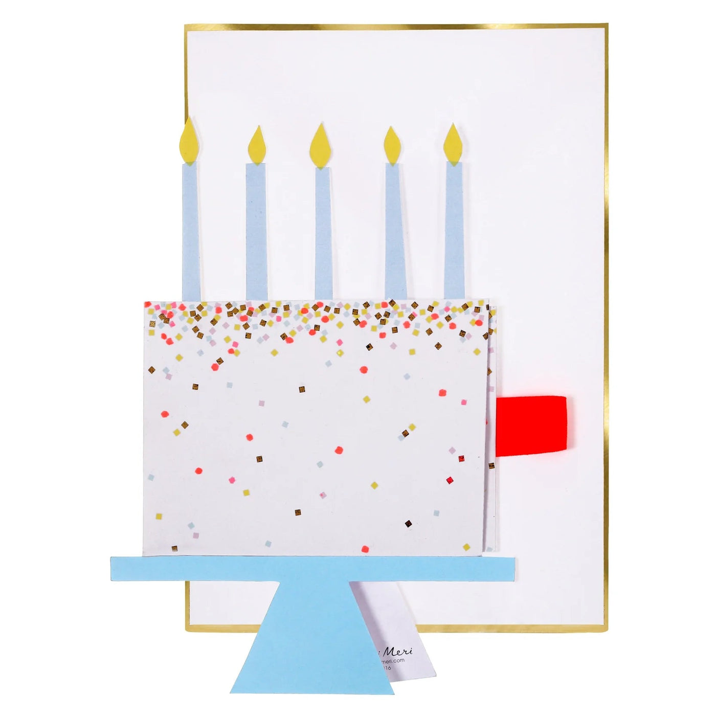 Meri Meri Cake Birthday Card