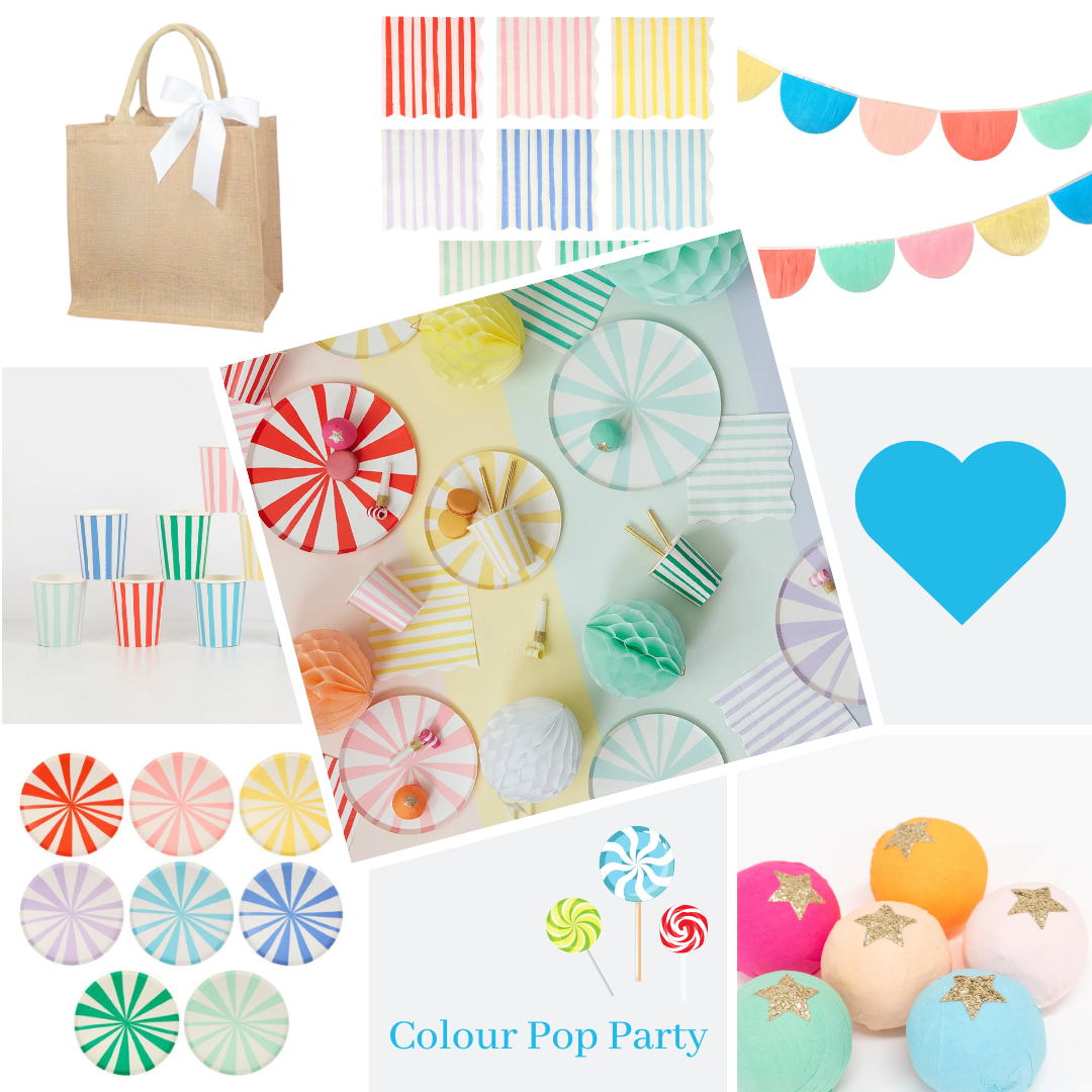 Meri Meri Colour Pop Party Set
