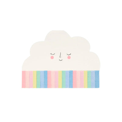Meri Meri Rainbow Sun Cloud Napkins (Pk20)