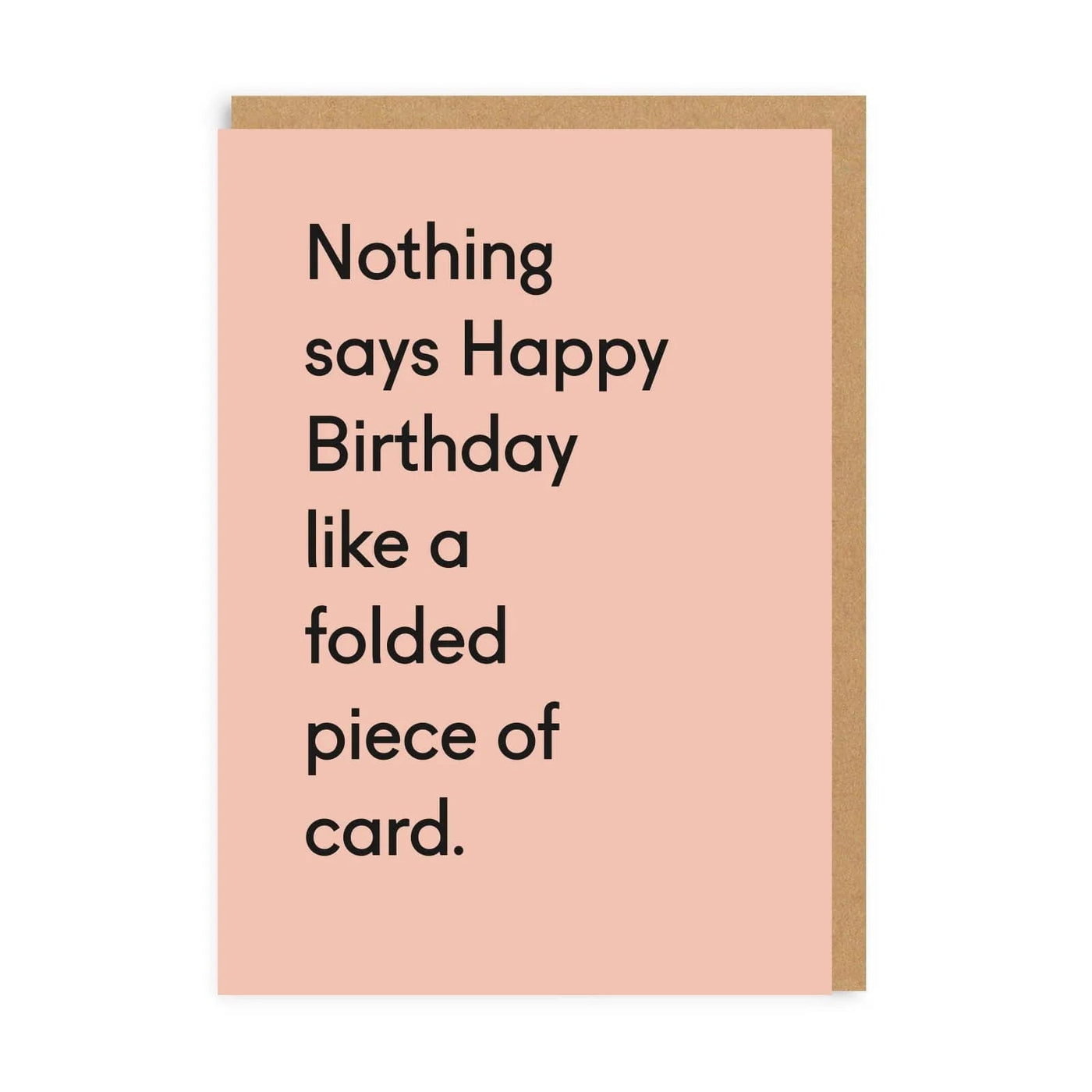 Ohh Deer Folded Birthday Card