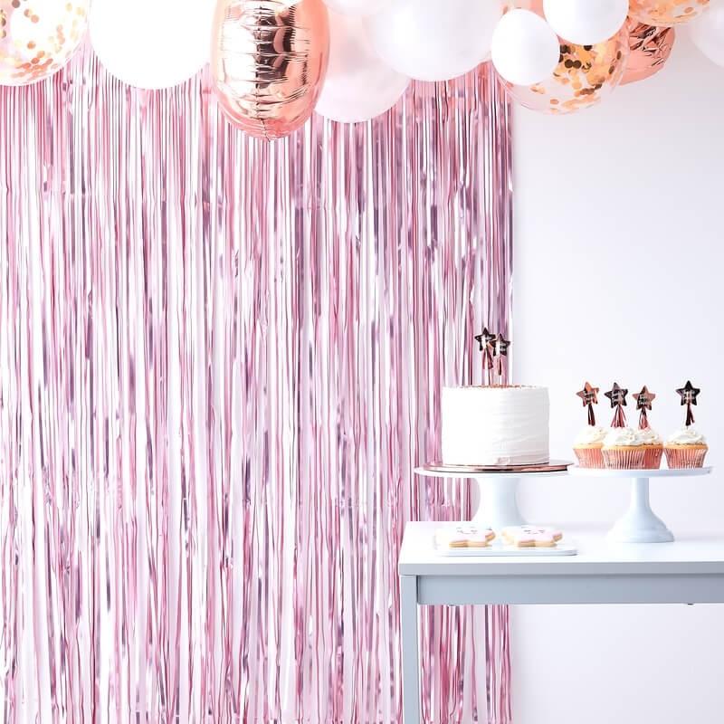 Pale Pink Party Backdrop