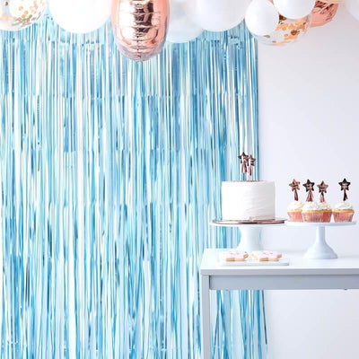 Party Backdrop - Baby Blue