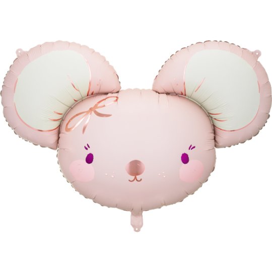 Pink Mouse Balloon