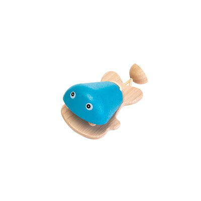 Plan Toys Fish Castanet - Blue