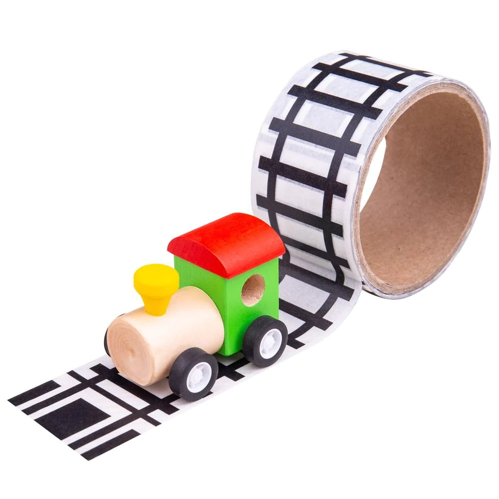 Roadway Tape and Train
