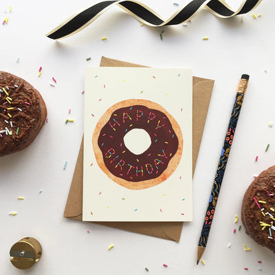 Scratch and Sniff Donut Card