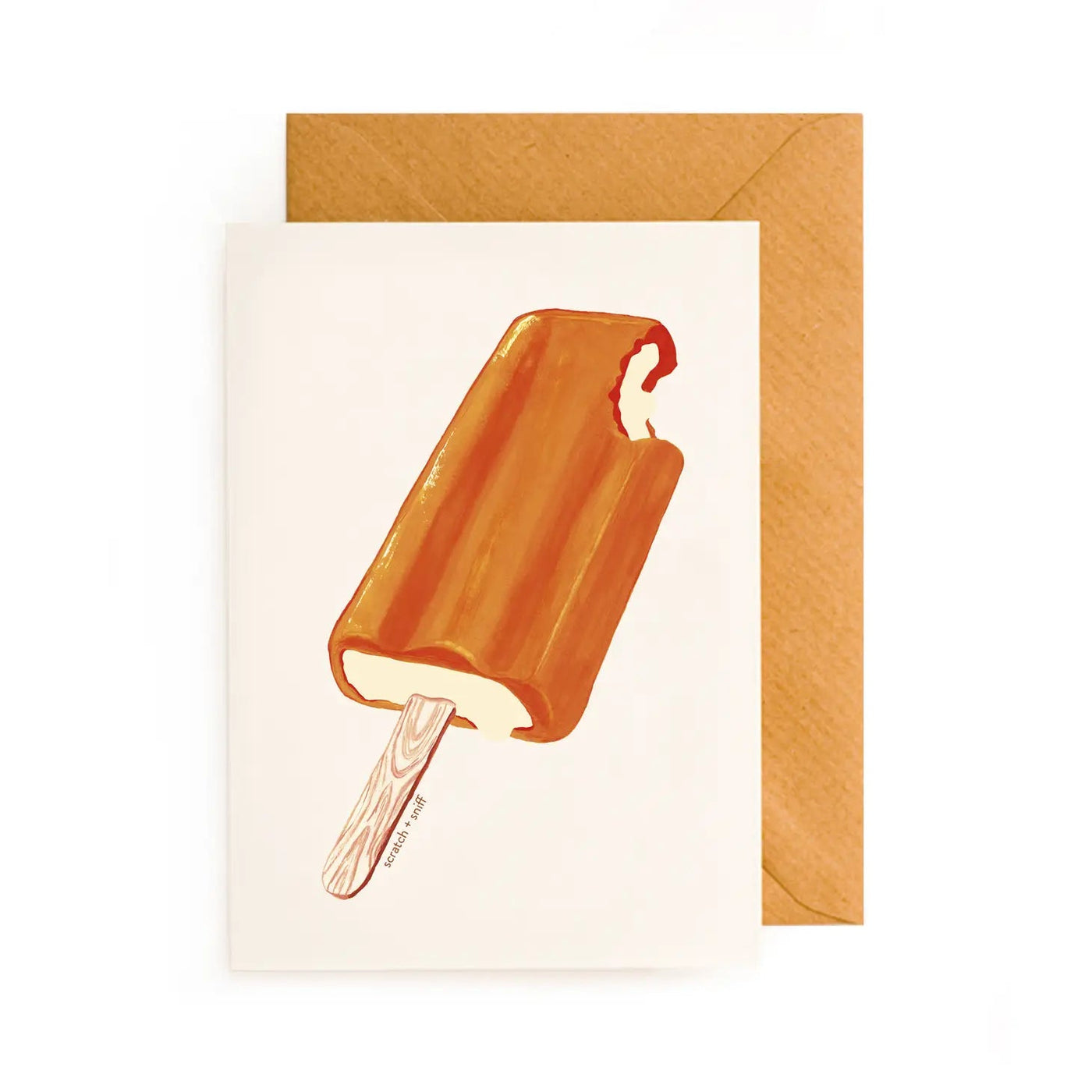 Scratch and Sniff Lollipop Card