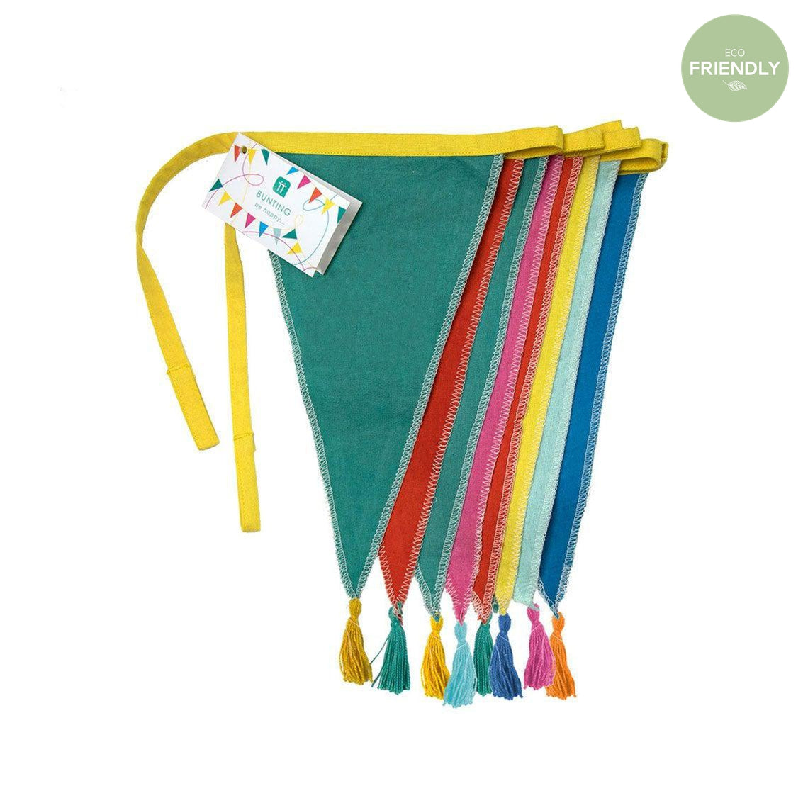 Talking Tables Multicoloured Fabric Bunting