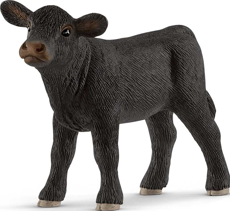 Toy Black Calf Figure - Schleich