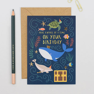 Under the Sea Birthday Card