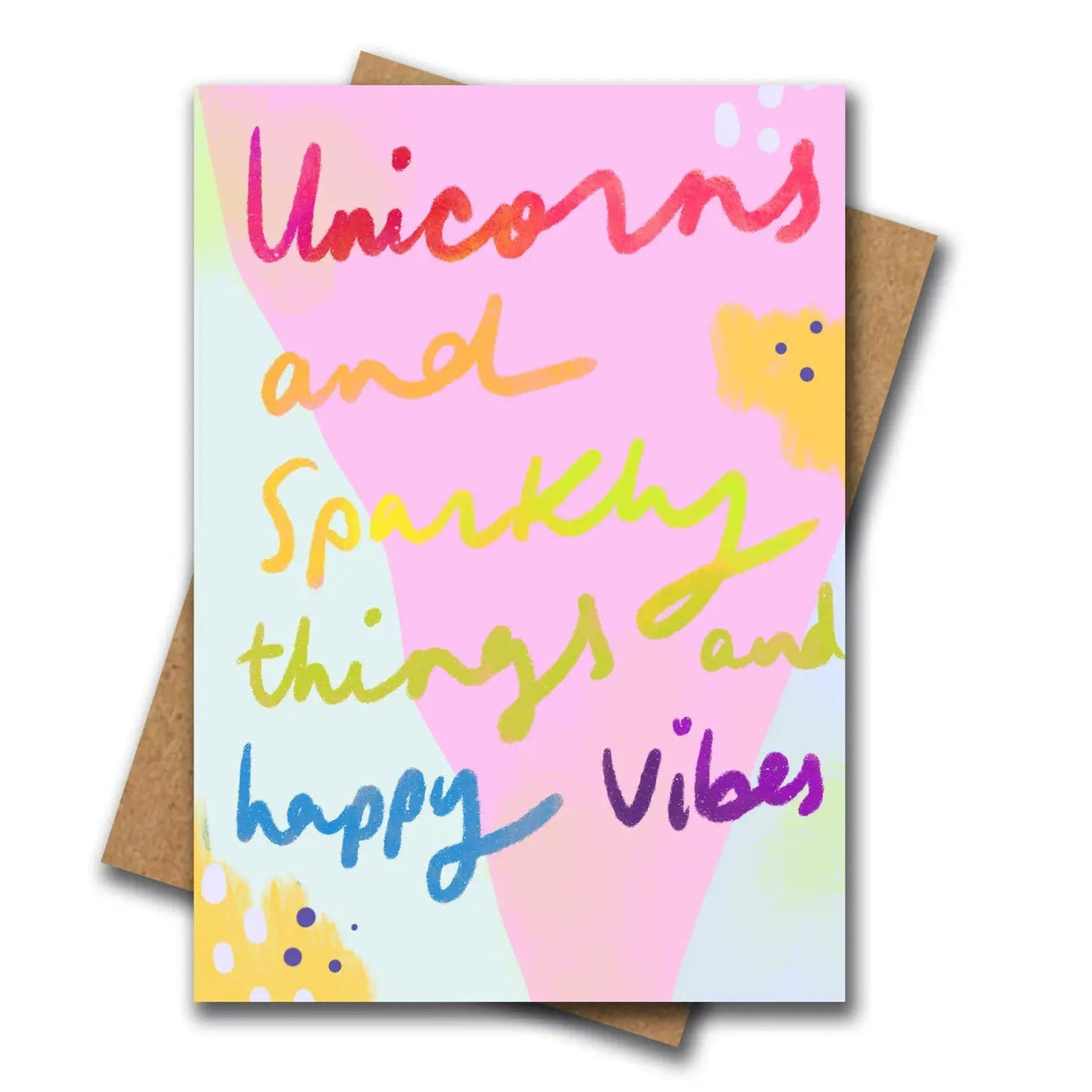 Unicorn Sparkly Birthday Card