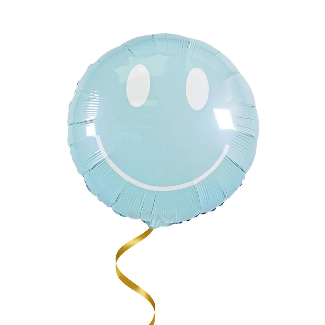 Friendly Smile Balloon In A Box - Pre Inflated Balloon Bunch - Edie & Eve