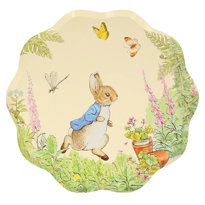 Meri Meri Peter Rabbit In The Garden Plates (Pk8) - Plates - Edie & Eve