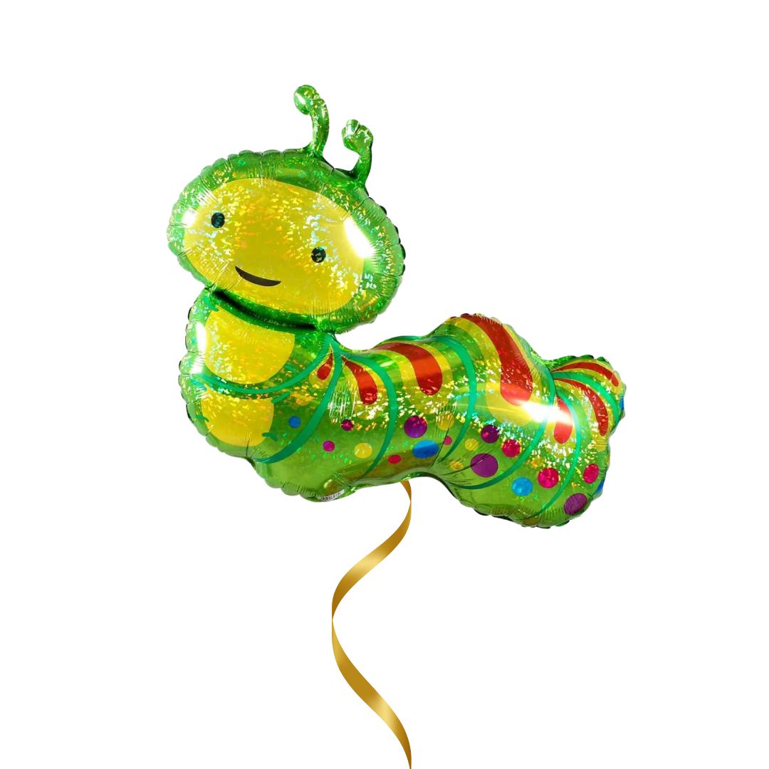 Caterpillar Balloon In A Box - Pre Inflated Balloon Bunch - Edie & Eve