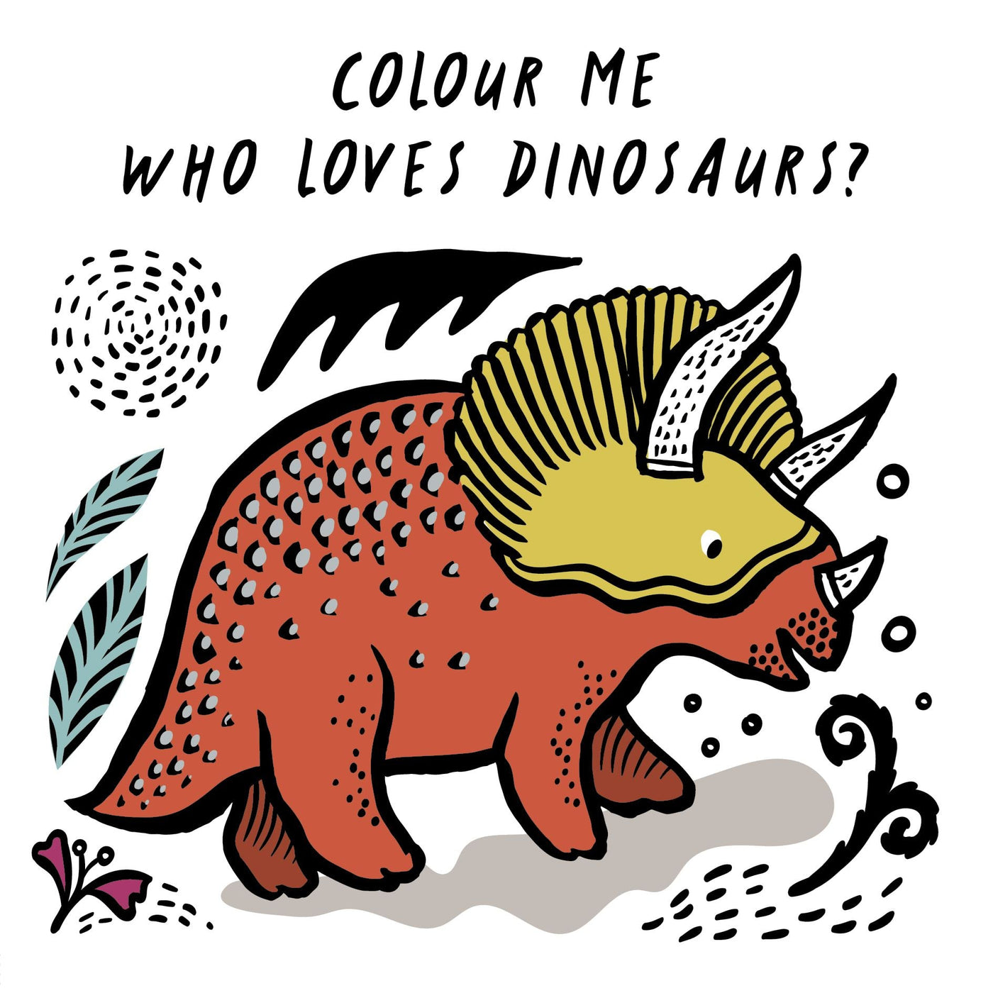 Who Loves Dinosaurs Bath Book