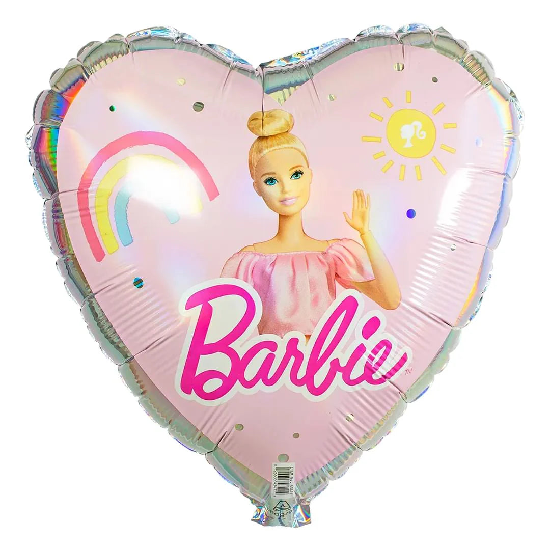 Barbie Vibes Heart Balloon - Themed Foils - Edie & Eve