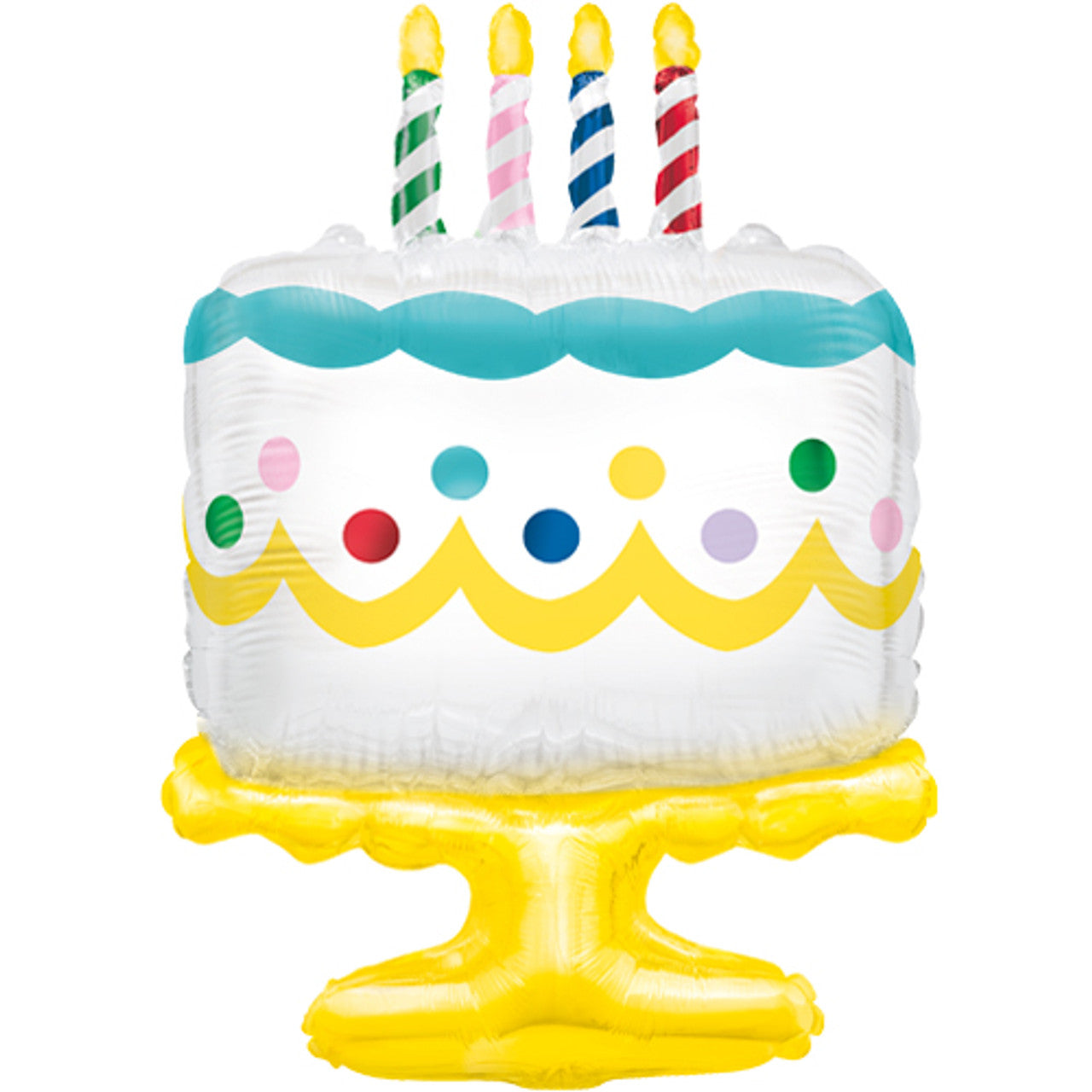 Birthday Cake Balloon 25inch - Supershapes - Edie & Eve