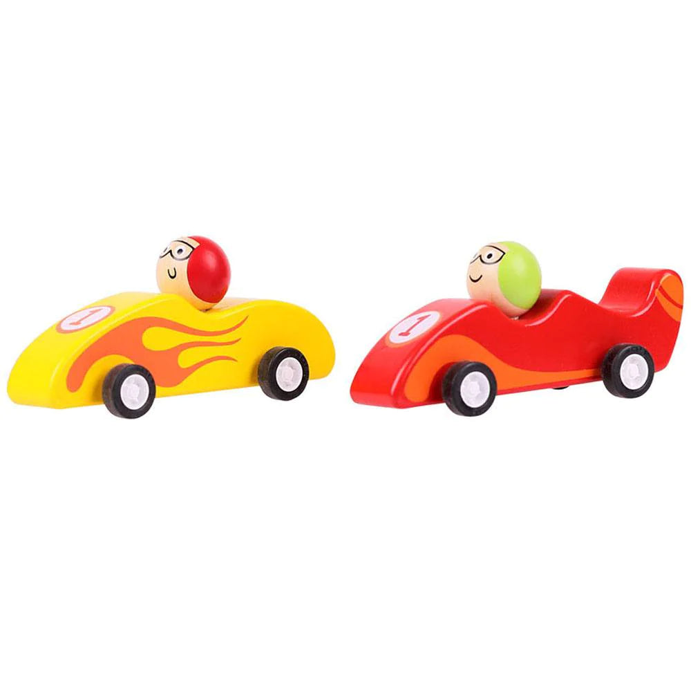 Bigjigs Pull Back Racing Car - Pocket Money Toys - Edie & Eve