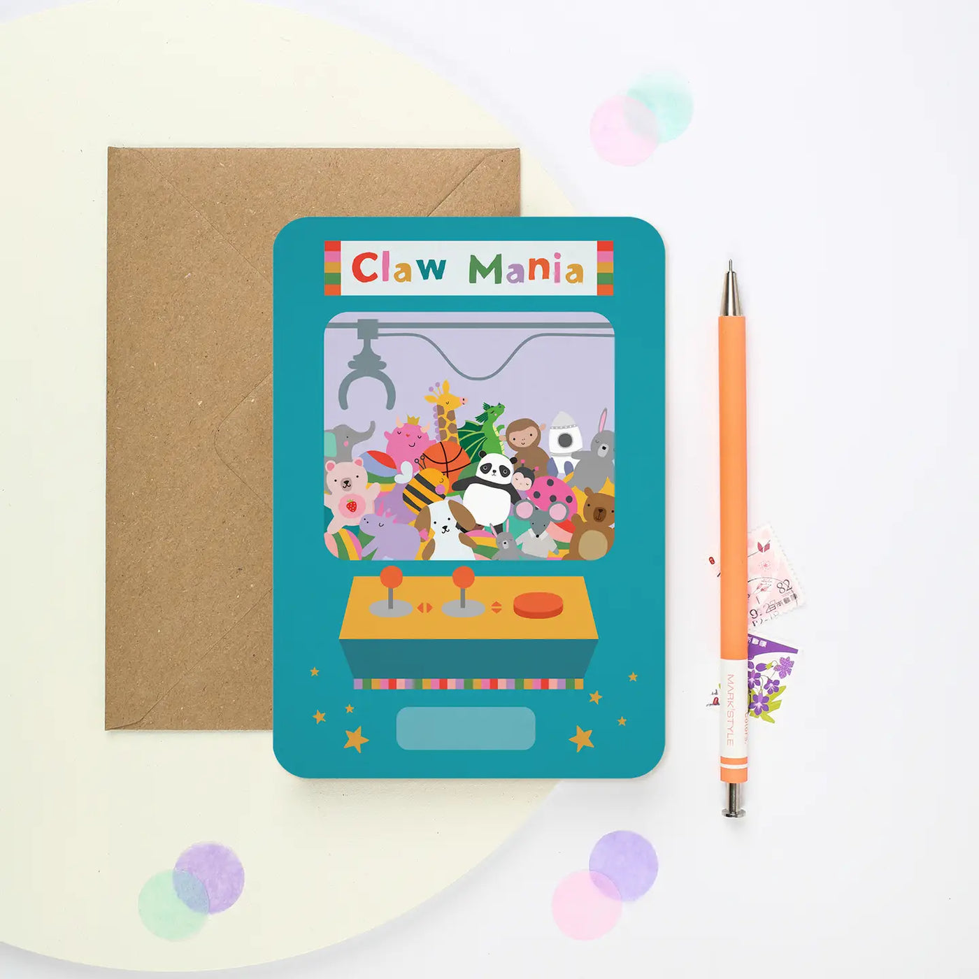 Claw Machine Birthday Card - Greeting Cards - Edie & Eve