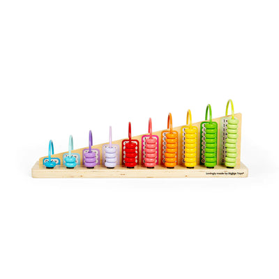 Bigjigs Counting Abacus - Wooden Toys - Edie & Eve