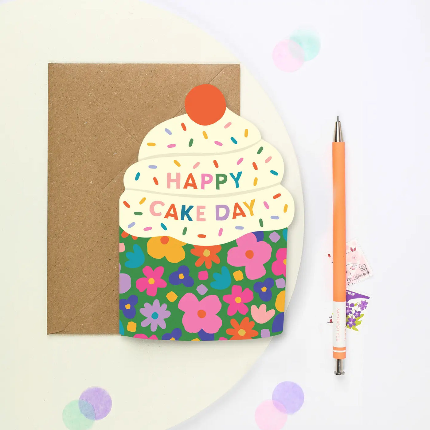 Cupcake Birthday Card - Greeting Cards - Edie & Eve