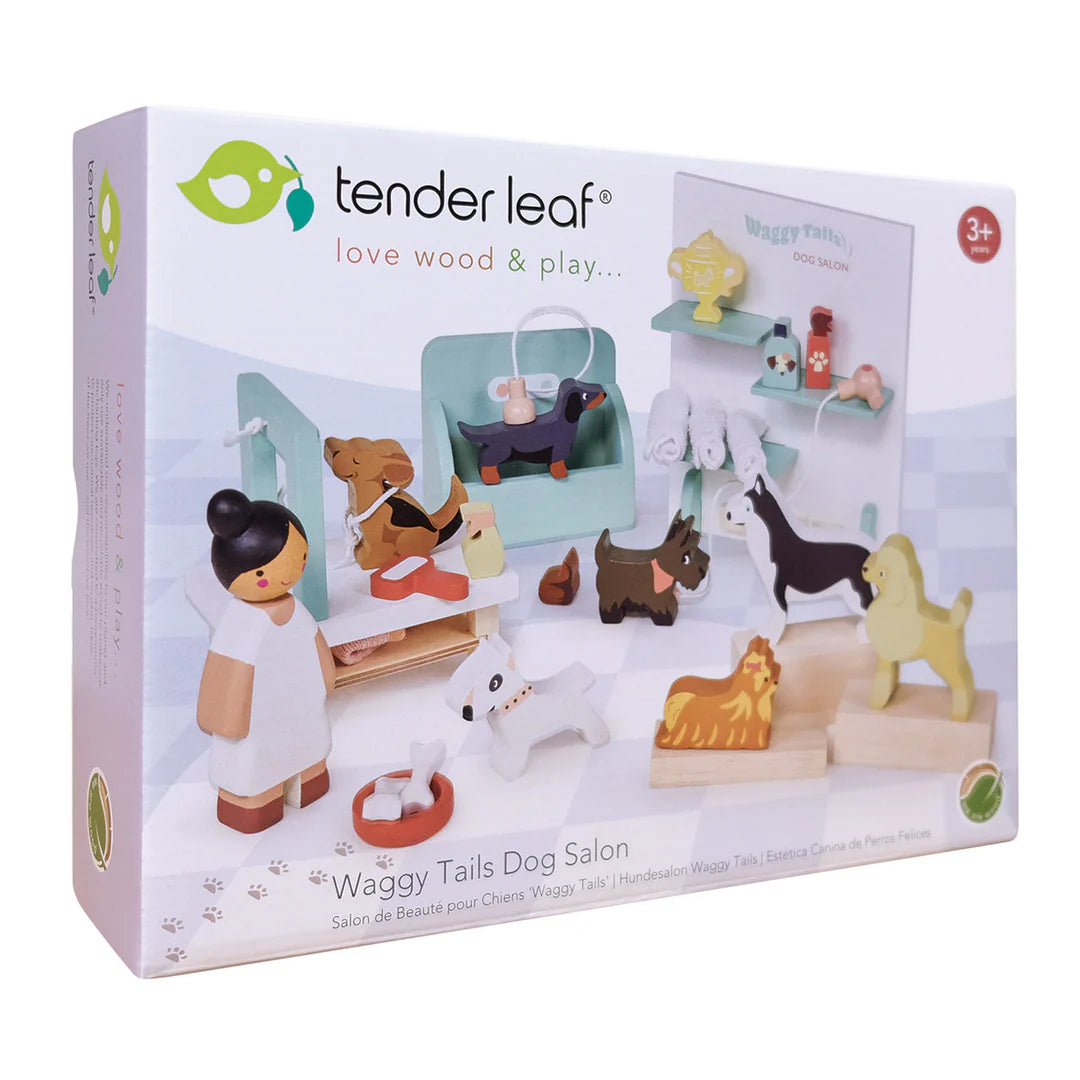Tender Leaf Waggy Tails Dog Salon - Role Play - Edie & Eve