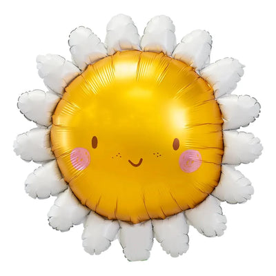 Smiling Flower Balloon - Supershapes - Edie & Eve