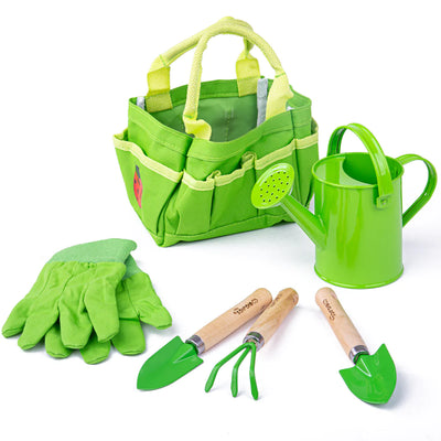 Bigjigs Garden Bag with Tools - Outdoor Toys - Edie & Eve