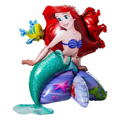 The Little Mermaid Standing Balloon - Balloons - Edie & Eve