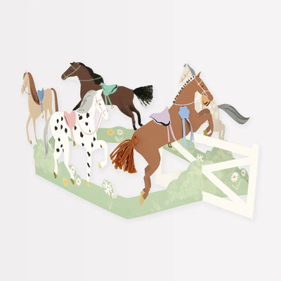 Meri Meri Concertina Horse Card - Greeting Cards - Edie & Eve