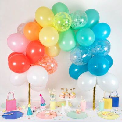 Meri Meri Rainbow Balloon Arch Kit - Balloon Garland - Edie & Eve